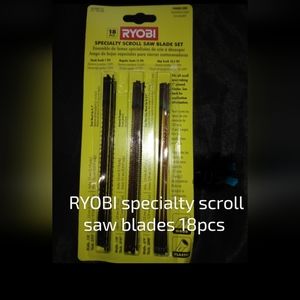 RYOBI specialty scroll saw blades